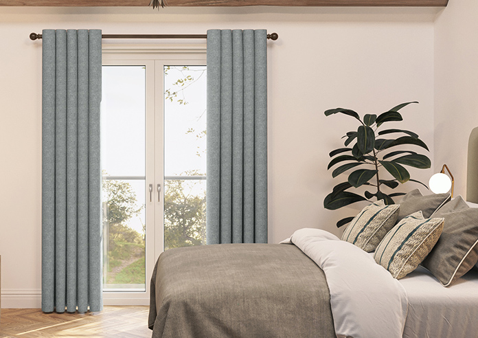 Atina (Blackout), Mottled Black - Made to Measure Curtains - Image 3